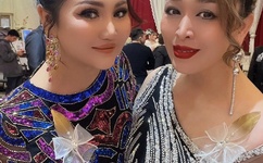 夹震蛋惩罚走绳乳夹SM女